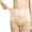 Khaki, variant on Women's High Waist Underwear, Cotton Seamless Panties, Comfortable Briefs for Women, Smoothing Invisible Design