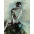 thumbnail image 2 of Hageman, Marilyn 12x14 Gold Ornate Wood Framed with Double Matting Museum Art Print Titled - Reflection Original, 2 of 4