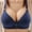 Dark Blue, variant on Lingerie for Women Plus Size Post Surgical Bra Front Closure Unpadded Wirefree Sport Racerback Posture 42,Dark Blue