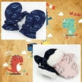 thumbnail image 4 of Guantes cálidos de otoño e invierno con estampado de dibujos animados para niños,, 4 of 5