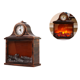 thumbnail image 1 of Lámpara decorativa para chimenea del hogar, lámpara con forma de chimenea de simulación, 39x30x13cm, 1 ud. Rojo Verde MX-0130235FYD, 1 of 5