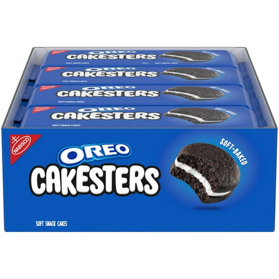 OREO Cakesters Soft Snack ESF27 Cakes, 8-3.03 oz Snack Packs