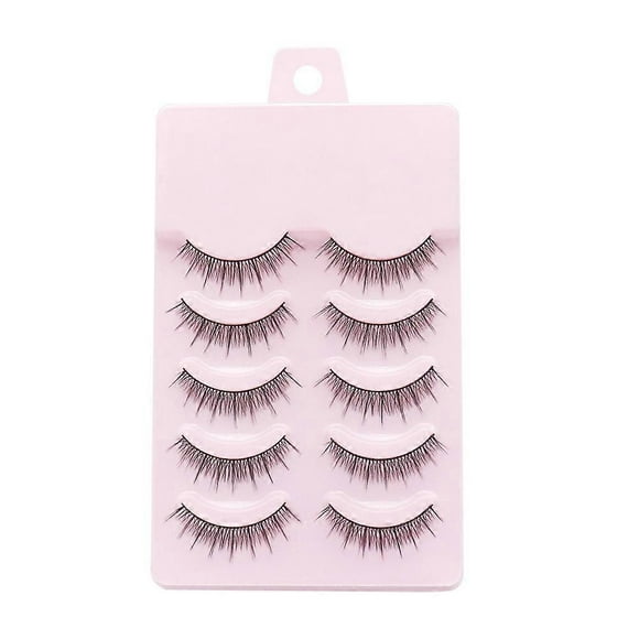 Daily Nude Makeup Fake Eyelashes Lightweight Enlarge Eyes Lashes for Makeup