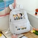 thumbnail image 3 of Mochila de Snoopy Anime Kawaii, morral con orejas de conejo para adolescentes, Bolsa Escolar de dibujos animados para niños y niñas, bolsa para libros, suministros escolares, regalo, 3 of 5