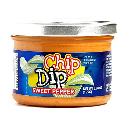 Chip & Dip Sweet Pepper Dip 6.8 oz each (2 Items Per Order)