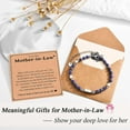 thumbnail image 2 of Mothers Day Gifts for Mom Aunt New Mom to Be Bonus Mom Mother in Law, Tiny Stone Bracelets Birthday Christmas Jewelry Presents for Women, 2 of 5