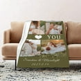 thumbnail image 3 of Personalised Blanket, Custom Blanket, Personalised Photo Blanket,Customized Flannel Blankets for Father, Mom, Lover, Kids, Friends, Pet, Birthday, Christmas - Personalised Gifts for Women Men., 3 of 6
