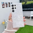 thumbnail image 5 of Clear Cover Compatible with Galaxy S24 Ultra, Elegant Shell Patten Non-Yellowing S24 Phone Case, Cute Bling Protective Slim Thin S24 Case with Pearl Chain Bracelet (Pink,Galaxy S24), 5 of 7