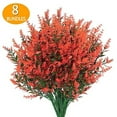 thumbnail image 2 of Dtydtpe Flowers Artificial Flowers 8 Bundles Artificial Lavender Flower Outdoor Flowers for Decoration Uv Resistant, 2 of 2