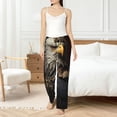 thumbnail image 4 of Balery Noble Style Bald Eagle Pantalones de pijama para mujer, pijamas ultraligeros, pantalones de estar por casa-X-Large, 4 of 6