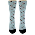 thumbnail image 4 of ThisWear Christmas Dog Socks German Shepherd Ugly Sweater Holiday Gift Xmas Gift 6-Pairs Novelty Crew Socks, 4 of 5