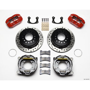 Wilwood Forged Dynalite P/S Park Brake Kit Drilled Small Ford 2.50in Offset