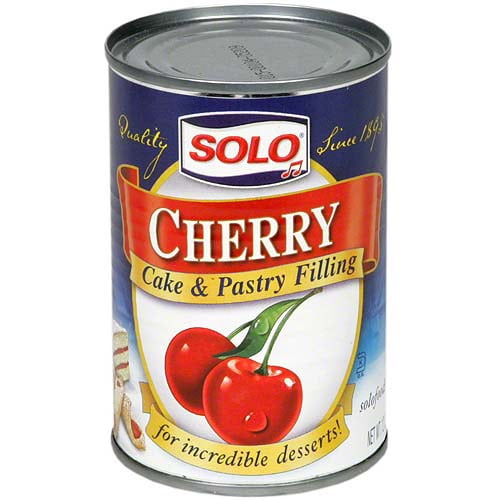 Solo Cherry Filling, 12 oz (Pack of 6) by Solo