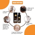 thumbnail image 3 of Champú para tinte de barba permanente de 30ml para hombres, bigote para teñir la barba, eliminación de barba gris blanca, champú para tinte de barba para hombres (2 uds) esquí esquí Gafas de esquí, 3 of 5