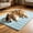 Blue L, variant on AuroraX Pet Cooling Mat Dog Cooling Pad Waterproof Self-Cooling Non-Slip Gel Pet Bed