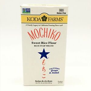 Koda Farms Mochiko Sweet Rice Flour Blue Star Brand 16oz/ 454g