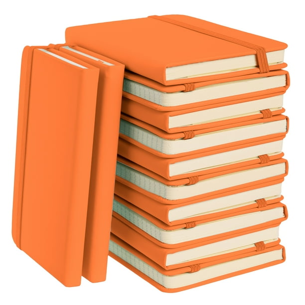 Simply Genius (12 Pack) A6 Leatherette Journal Notebook, Journals To