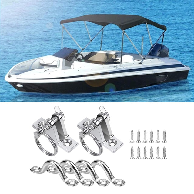 Bimini de acero inoxidable 316 Soledad de cubierta de 90 degree para barco