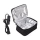 thumbnail image 1 of Bolsa térmica para el almuerzo con calefacción USB, fabricada en tela Oxford impermeable y con forro de aluminio. Negro, 1 of 9