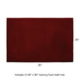 thumbnail image 3 of Bounce Comfort Plush Memory Foam Chenille Bath Mat, 3 of 5