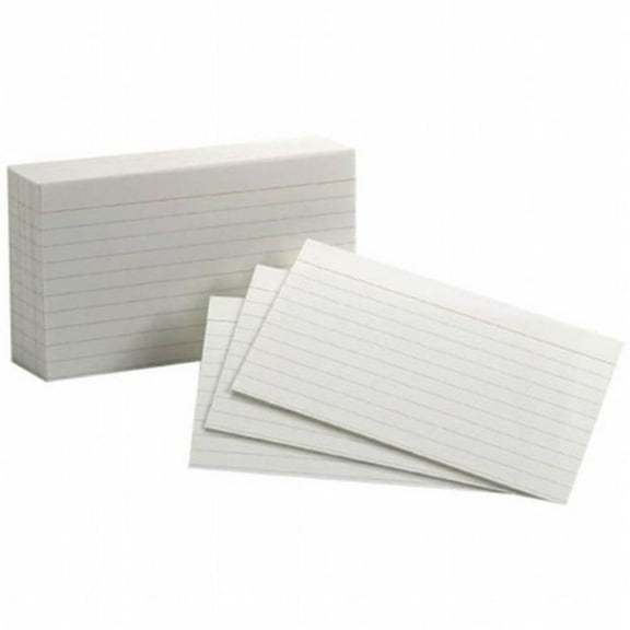 Index Card, Ruled - 4 X 6 (Pack of 2)