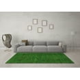 thumbnail image 3 of Ahgly Company Indoor Round Abstract Green Modern Area Rugs, 8' Round, 3 of 4