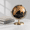 golden-9", variant on 9" Black World Globe with Rotating Stainless Steel Stand for Home Office Decor