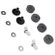 thumbnail image 4 of Accesorios de repuesto para platillos Sincero 12 piezas Fieltro 4 cm Gris, 4 of 10
