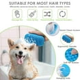 thumbnail image 4 of Dog Grooming Brush, Premium Soft Silicone Pet Bath Brushes, Rubber Massage Shampoo Soothing Comb Scrubber for Wet Dry Long Short Haired Dogs & Cats Massaging, Deshedding Shower, 4 of 6