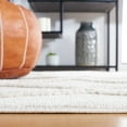 thumbnail image 4 of SAFAVIEH Marrakesh Ian Diamond Polyester Area Rug, Ivory/Ivory, 9' x 12', 4 of 8