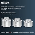 thumbnail image 2 of Nilight 2inch Rear Leveling Kit for 2009-2023 Ram 1500 2000-2020 Tahoe Suburban Yukon 1500 2002-2013 Avalanche 1500 2WD 4WD Rear Raise Suspension Strut Spacers, 2 of 6