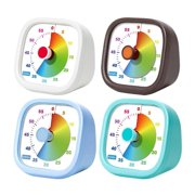 1-Hour Visual Clock with Front Knob for Baking, Reading, Study