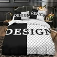 thumbnail image 3 of Home Textiles Luxury Comforter Cover Set Woman Man Superior Bedding Set Bedroom Decor,Twin (68"x86"), 3 of 5