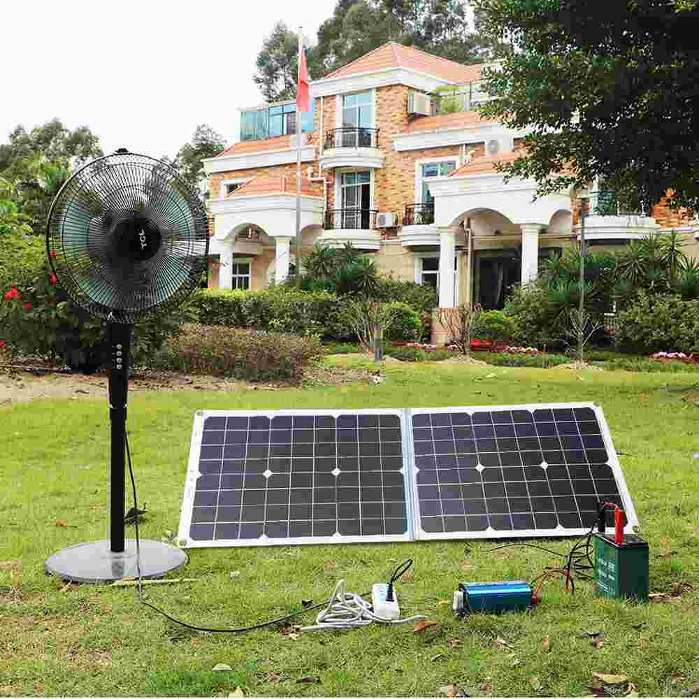 200W Portable Solar Charger 18V Foldable Portable Solar Panel Charger Kit PV Balcony Power Station