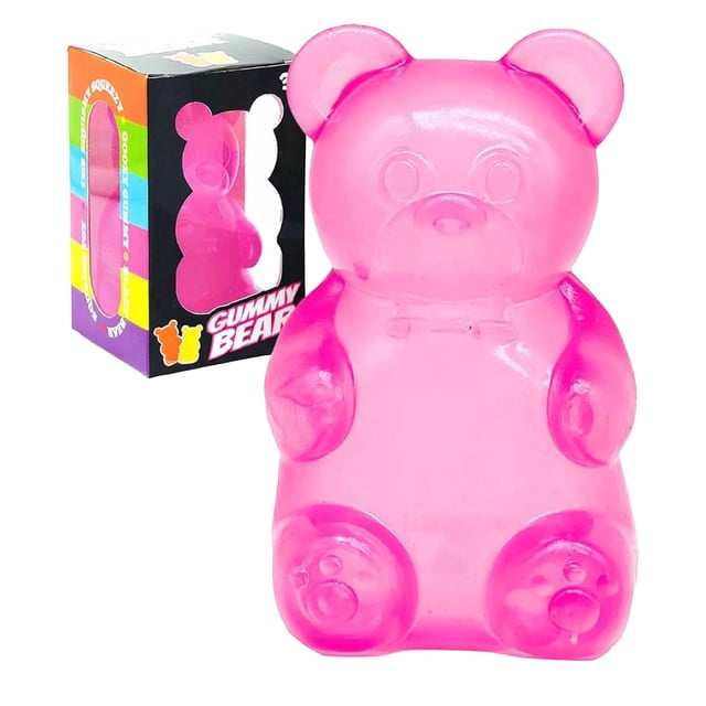 Slow Rising Funny Bear, Sensory Stress Toy, Novelty Plaything, Squishy