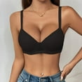 thumbnail image 1 of Bras for Women Womens Bralette Cut Underwire Demi Bralettes Full Coverage Smooth Comfortable Bra 75C, 1 of 8