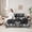 White Black, variant on Homewish Boho Skull Moth 7-Piece Twin Bedding Sets,Vintage Baroque Floral Bedding Comforter Set,Retro Bohemain Theme Sheet Sets For Boys Kids,Microfiber Bedroom Decor Reversible