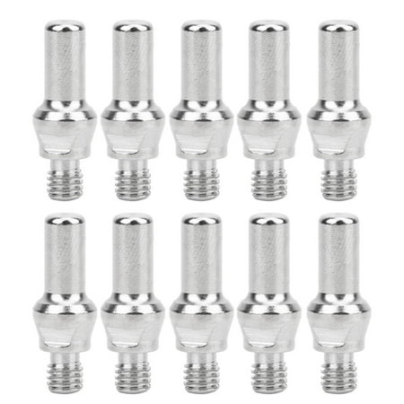 

price crash 10 Pcs Plasma Electrode Electroplated Red Copper Electrode Fit for PT-40/60 Plasma Torch 52582