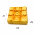 thumbnail image 3 of Bread Squishy Stress Toy Slow Rising Scented Simulation Food Squeeze for Kids Adults Anxiety Relief Desk Gift, 3 of 7