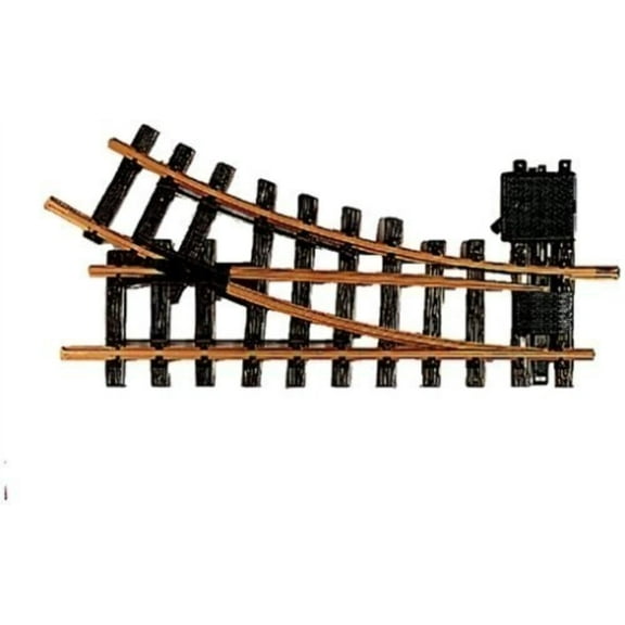 LGB 12000 G Scale Right Manual Turnout, R1, 30°