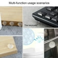 thumbnail image 3 of Wall Protector Pad, Great Buffering Door Knob Bumper 4mm Height Wide Application 128Pcs    for Home, 3 of 8