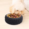 thumbnail image 5 of Cat Bowl Dog Bowl, Cat and Dog Feeding Supplies, Non , Pets Bowls, Feeder Food Container, Cat Food Bowls, Pet Single Bowl Black, 5 of 8