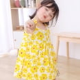 thumbnail image 4 of Vestidos de verano para niña pequeña, vestido de playa sin mangas con tirantes, vestido de fiesta para niña, 110cm, 4 of 5