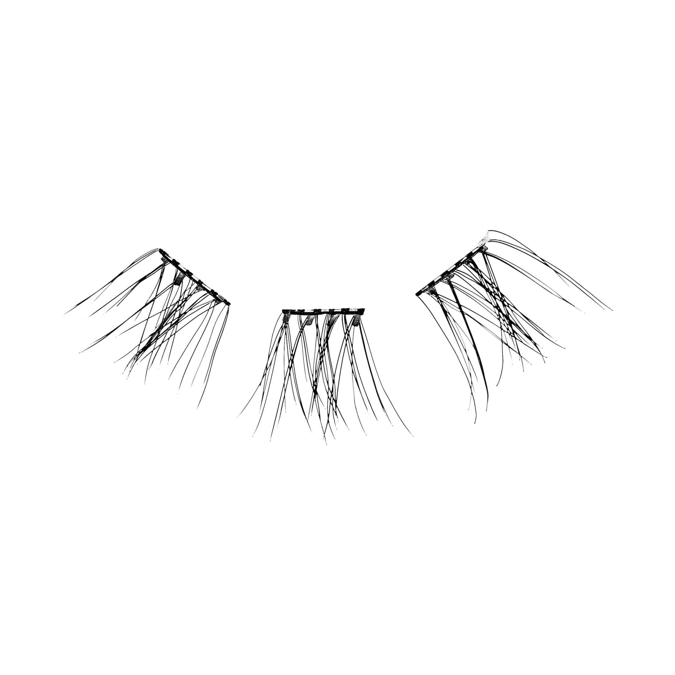 KISS Holiday Gift Set Self Adhesive Eyelashes, All Star, 14 mm, 36 Lash Clusters