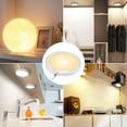 thumbnail image 4 of Puck Lights 2 Pack - 5V USB Powered Under Cabinet Light with Adjustable 3 Color Temperature & Dimmable Features - Ideal LED Lamp Kit for Cabinets, Wardrobes, and Showcases, 4 of 8