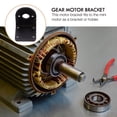 thumbnail image 2 of KAKOWELY 2 Pcs Gear Motor Bracket Premium Small Motor Mount Horizontal Mounting Bracket,1.57"X1.57"X1.77", 2 of 4