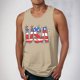 thumbnail image 1 of Camiseta sin mangas de cuello redondo para hombre, ropa de ocio, fitness, para el hogar, pijamas, camiseta con estampado de moda a color, blusa deportiva de poliéster para hombre, 1 of 5