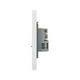 thumbnail image 3 of Placa Con 1 Contacto Y 2 Entradas USB Lucek FlatPack 12 plateado, 3 of 4