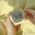 thumbnail image 4 of SDFGTstore Cubic LED Digital Alarm Clock with Snoozes Function USB Chargeable Countdown Timer 2 Alarms Night Lamp Waking Up Lamp, 4 of 18