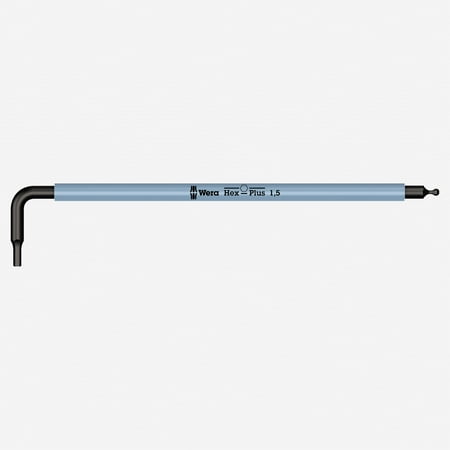 

Wera Ball End Hex Key Metric 1.5mm Tip Size 05022600001